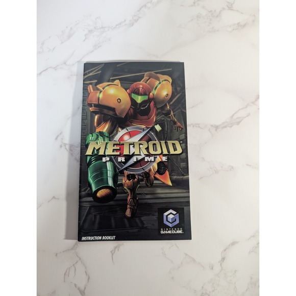 Manual Only !!! Metroid Prime For Nintendo Gamecube No Game - Picture 1 of 2